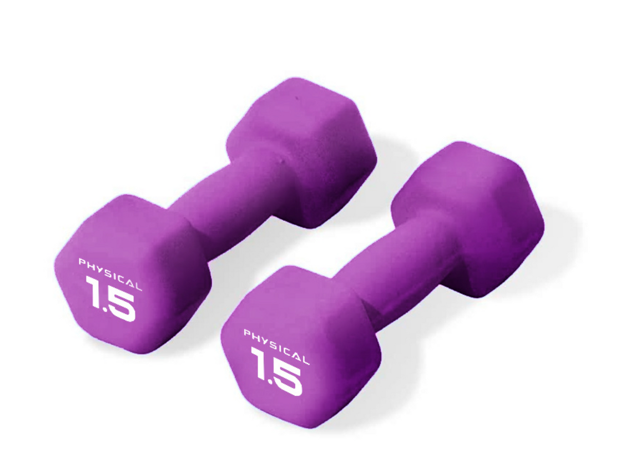 Physical Neo-Hex Dumbbells (up to 10kg)
