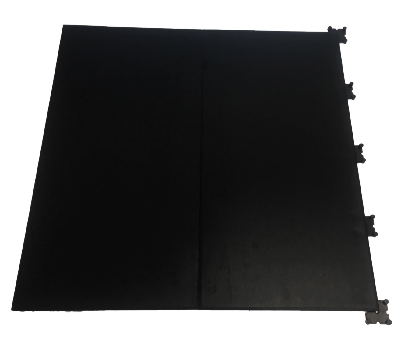 Primal Performance Series - Black EPDM 20mm Rubber Tile (1m x 0.5m)