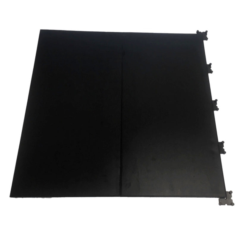 Primal Performance Series Rubber Gym Tile Matting – Black EPDM 1m x 0.5m x 40mm