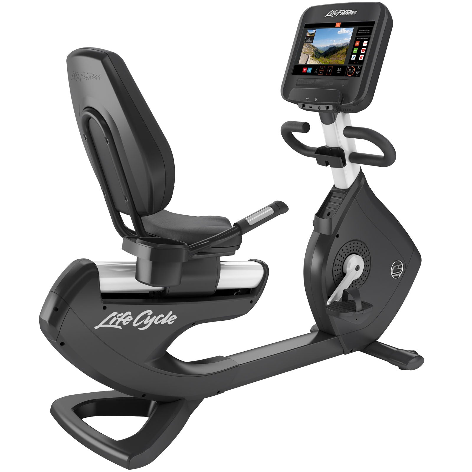 Life Fitness Platinum Club Series Lifecycle Recumbent Bike (Discover SE3HD Console)