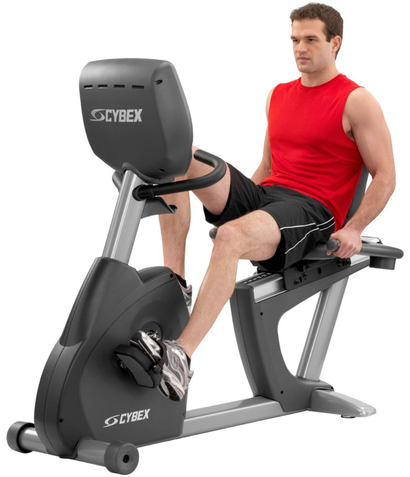 Cybex 770R Recumbent Exercise Bike with E3 View Embedded Monitor