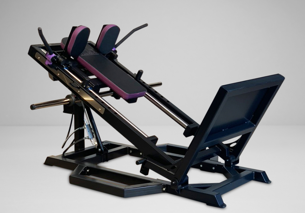 How To Use a Hack Squat Machine - Try Watsons Adjustable Version ...