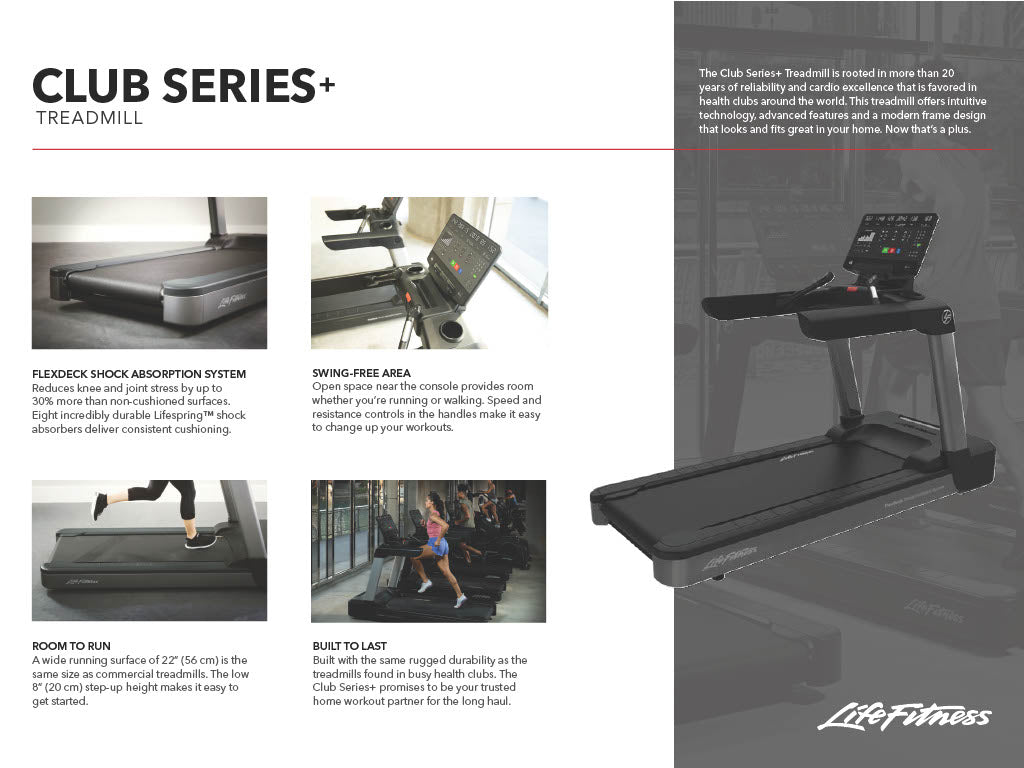 Life Fitness Club Series Range with SL Console  