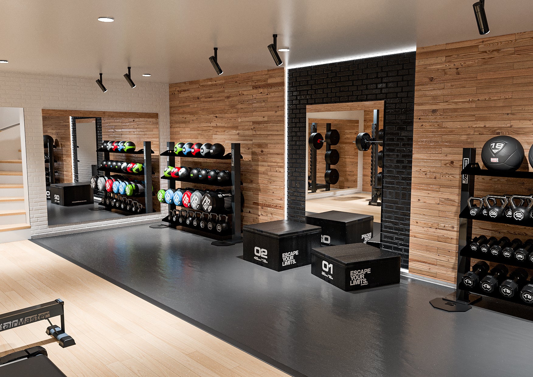 Ideas for a Basement Gym Design and Conversion