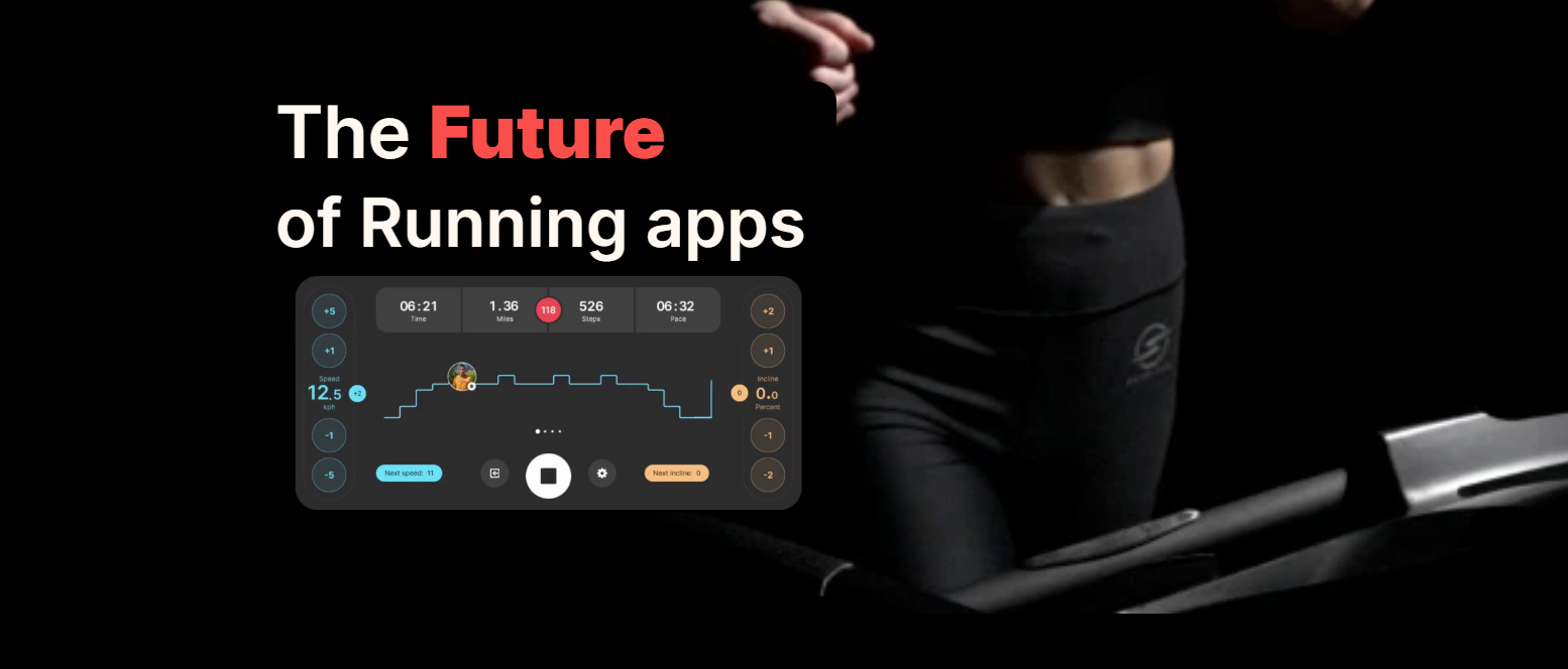 Can 'running app be used on treadmill hot sale