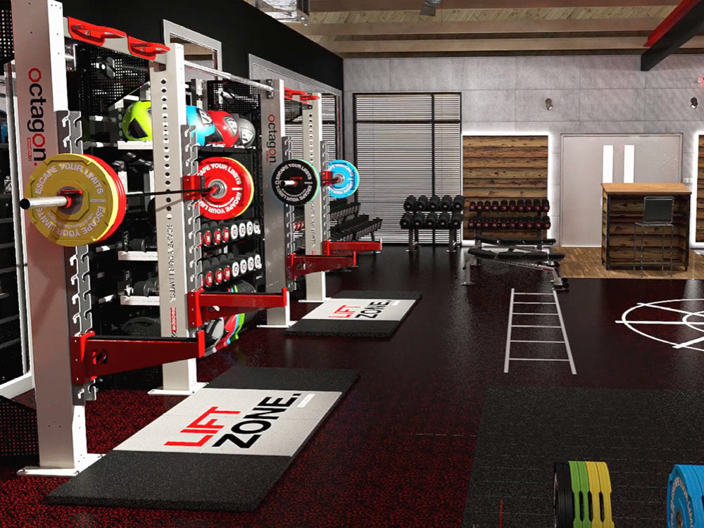 Equipment for a Crossfit Garage Gym Space  