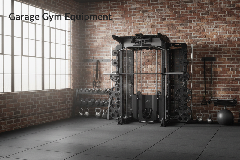 Garage Gym Equipment : Essentials, Upgrades and Luxury Options