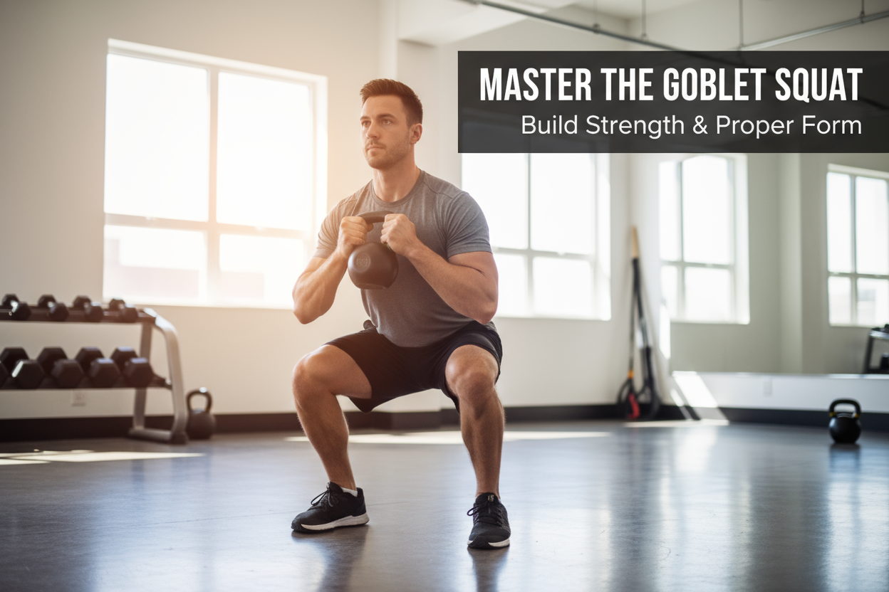 Goblet Squats: Complete Guide to Form, Benefits & Variations - Training ...