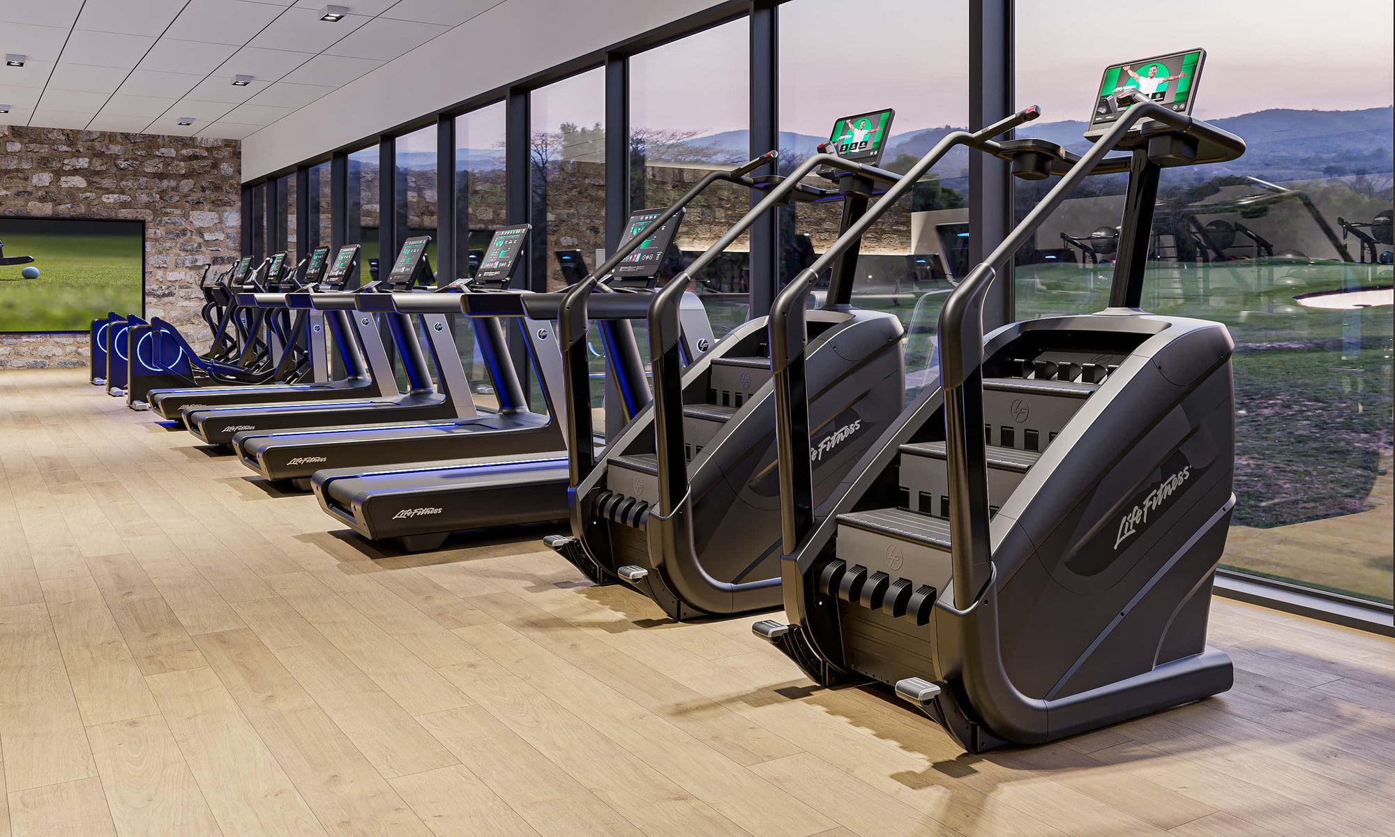 cardio equipment showing symbio range