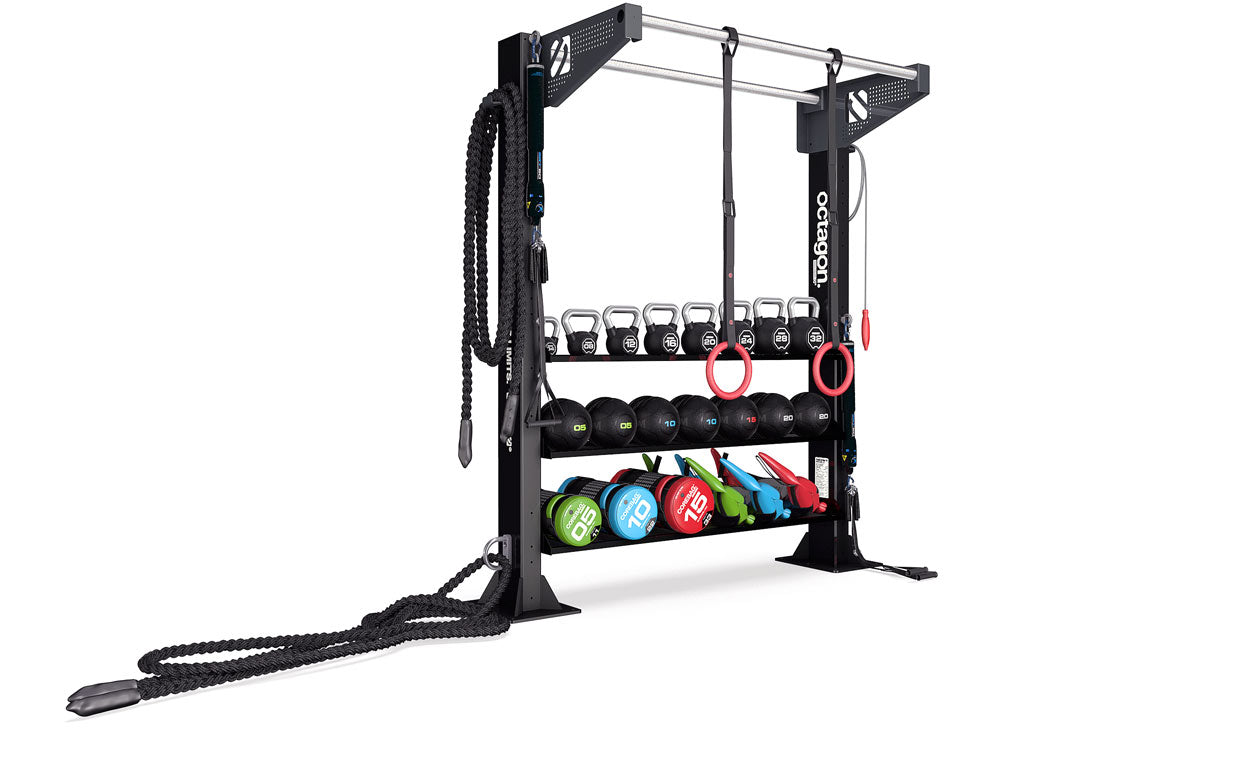 Escape Rig with gym rings for calisthenics