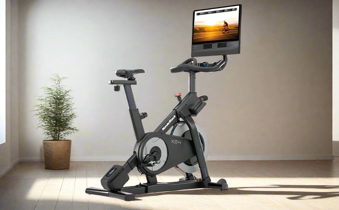 Studio Bike with Incline & Decline - NordicTrack X24  