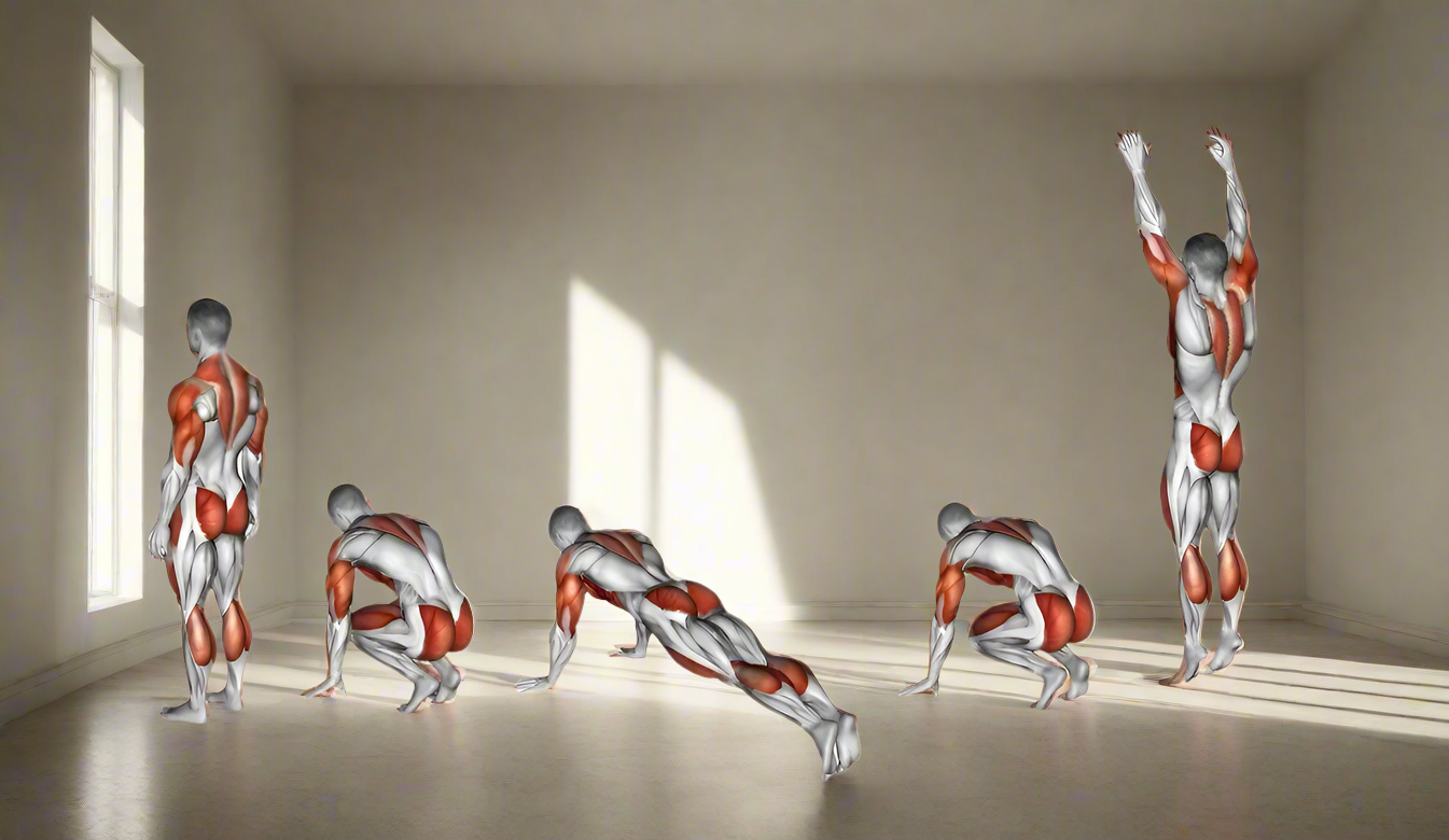 What Muscles Do Burpees Work,ideal for all over body workout - Training ...