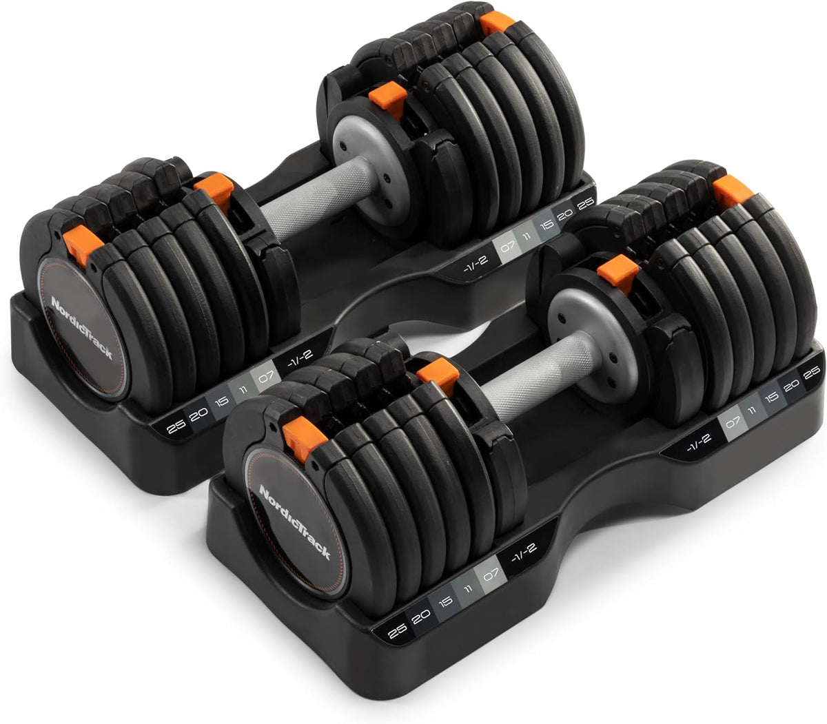 NordicTrack 25 kg Select-A-Weight Adjustable Dumbbell Set
