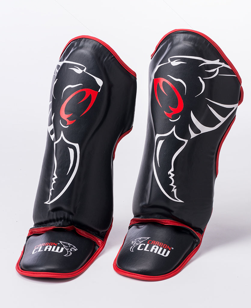 Carbon Claw Granite  Thai Shin Guard - Syn / Leather