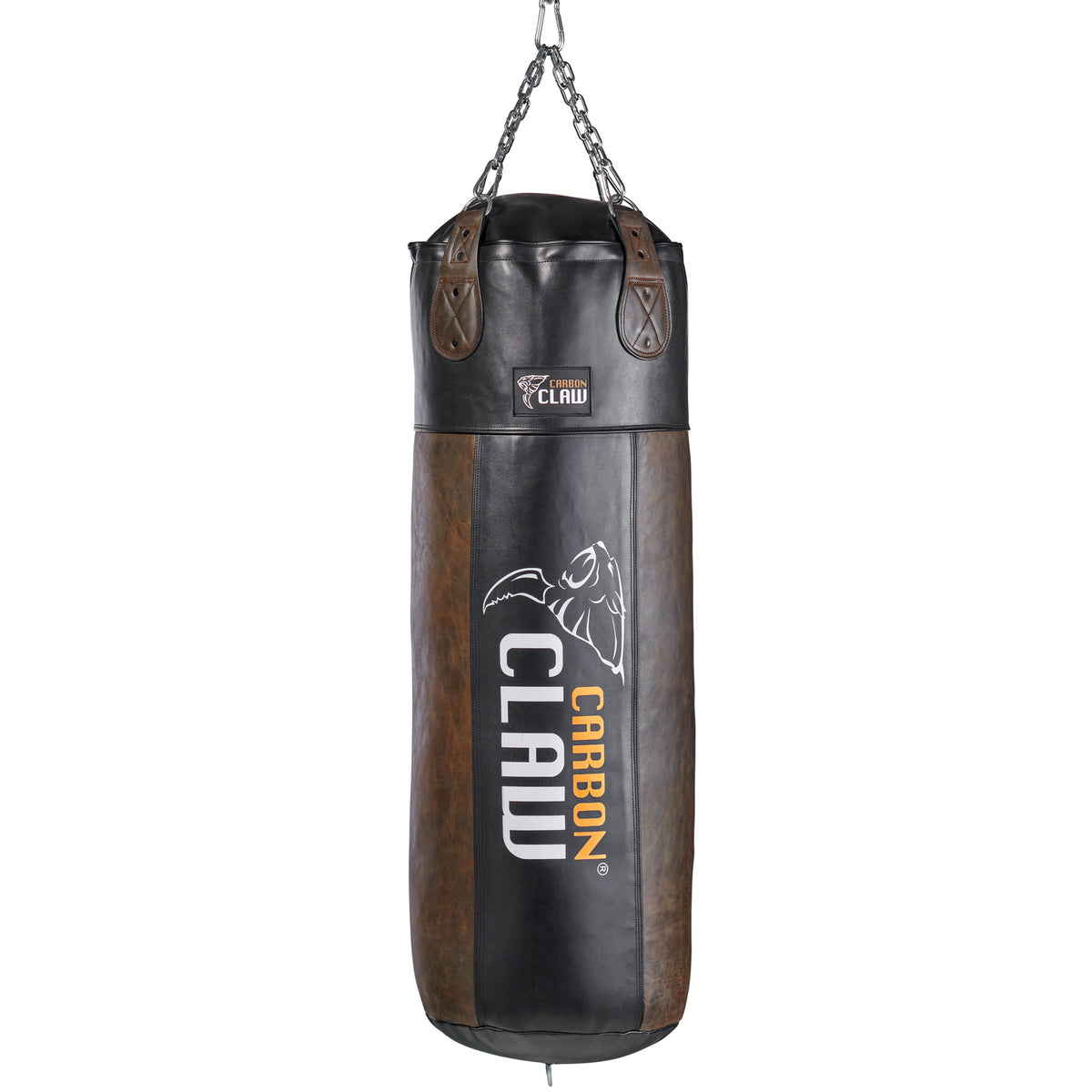 Carbon Claw Recoil Leather Punchbag 4ft x 18&quot; - 55kg