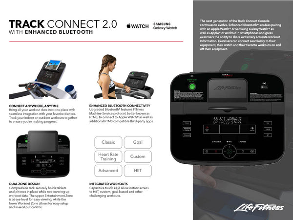 Life fitness f3 track connect sale