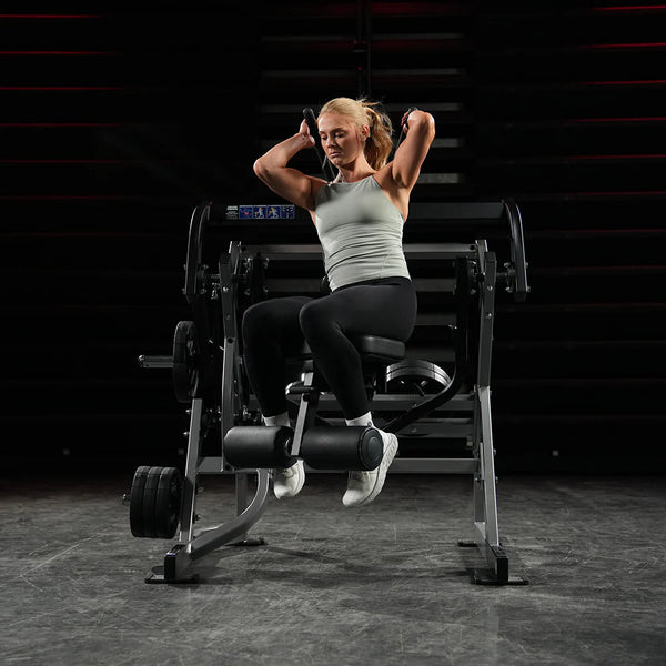 Hammer Strength Plate-Loaded Abdominal Oblique Crunch