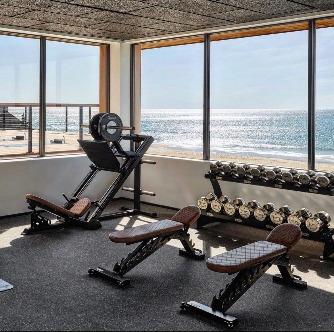 Watson Hotel Gym on Beach  