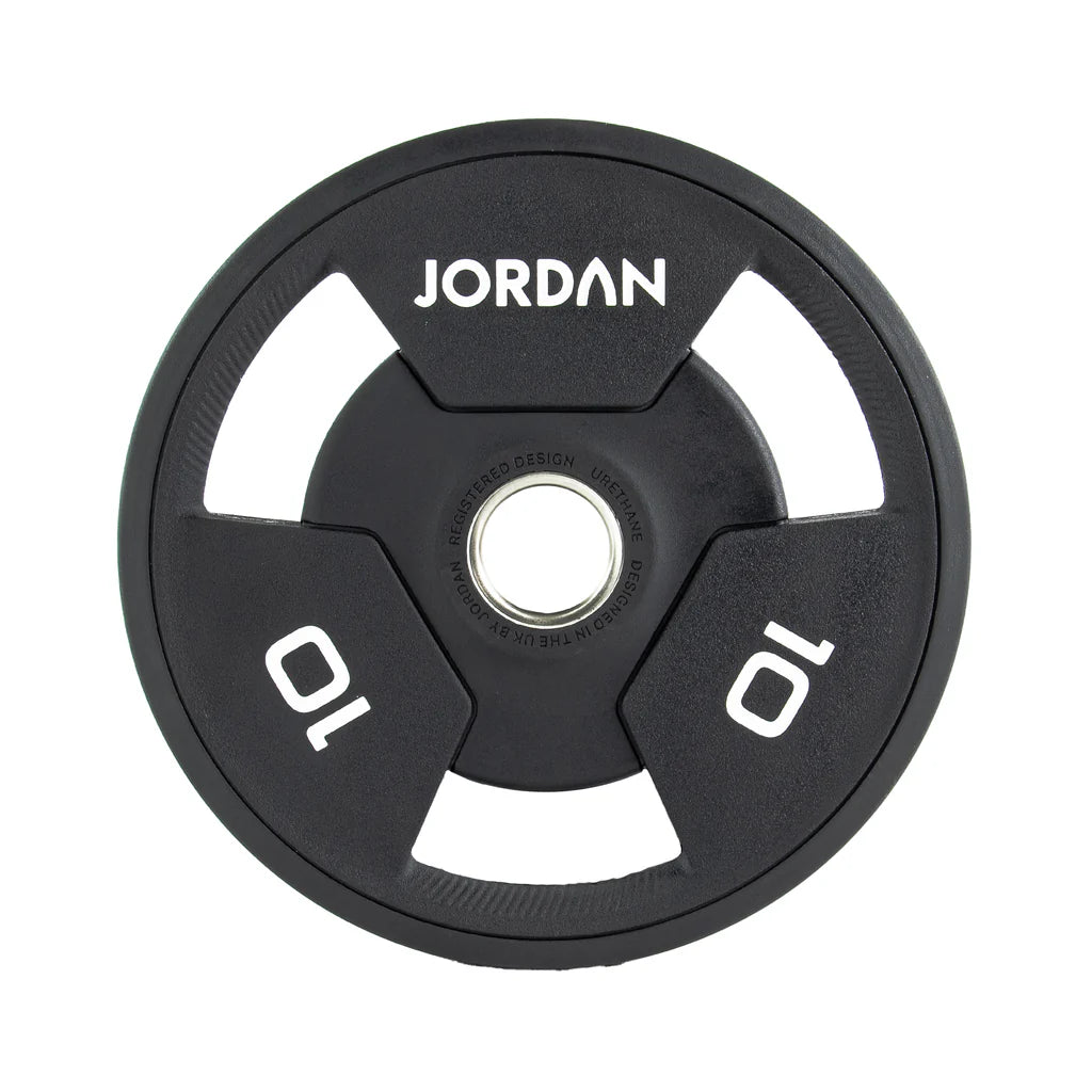 JORDAN Urethane Tri-Grip Olympic Plates