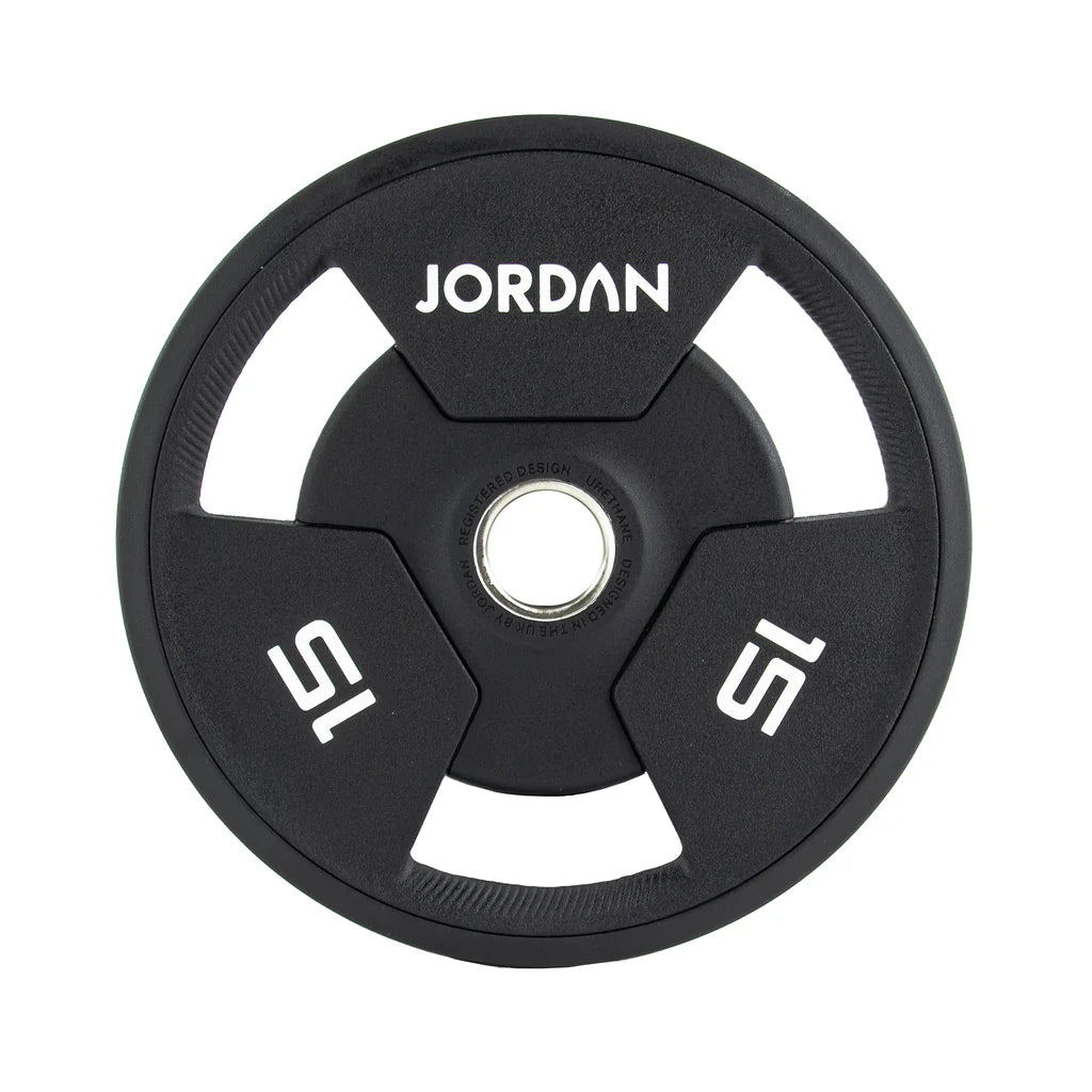 JORDAN Urethane Tri-Grip Olympic Plates