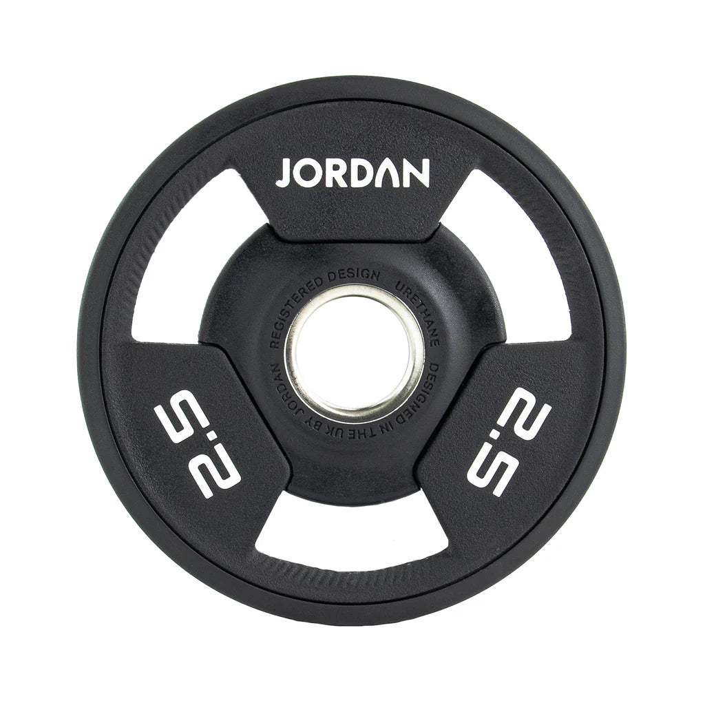 JORDAN Urethane Tri-Grip Olympic Plates