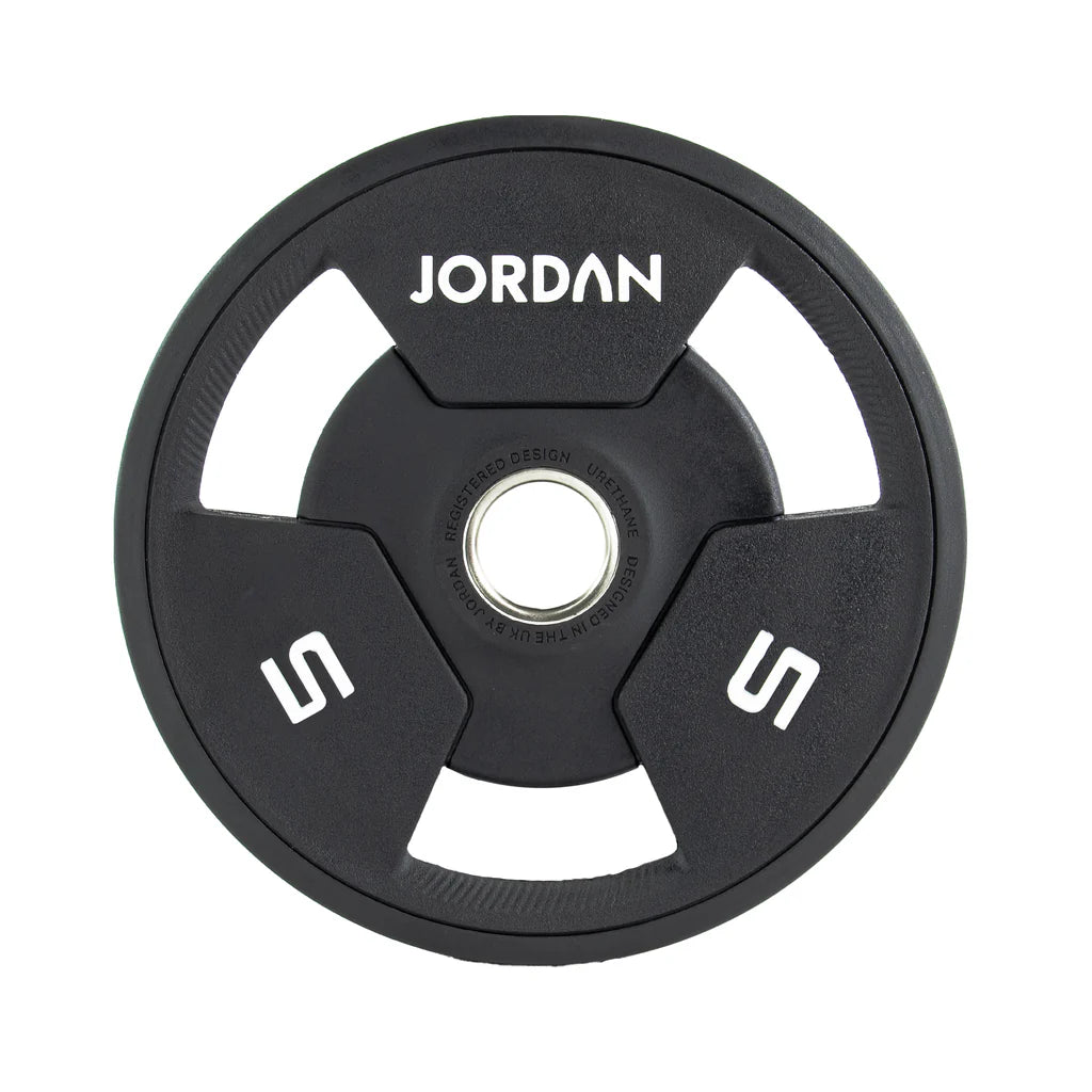 JORDAN Urethane Tri-Grip Olympic Plates
