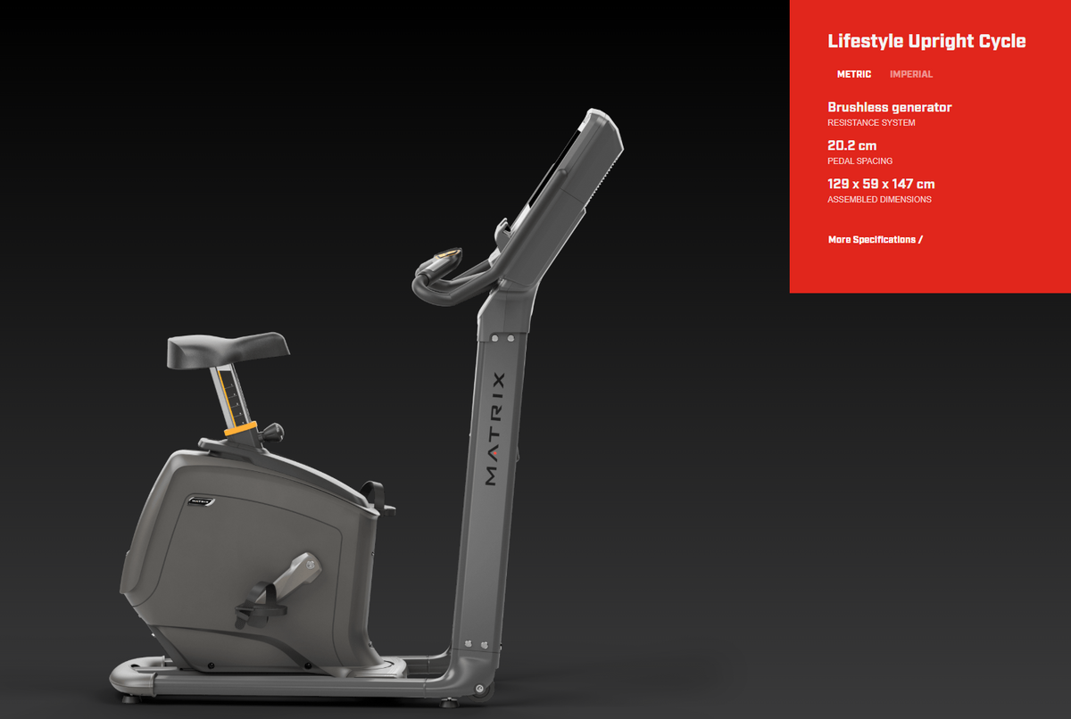 Matrix Lifestyle Upright Cycle