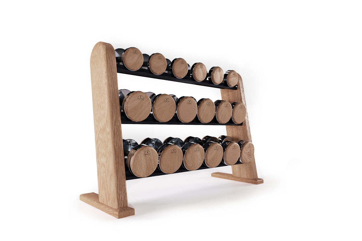 NOHRD Dumbbell Set &amp; Rack