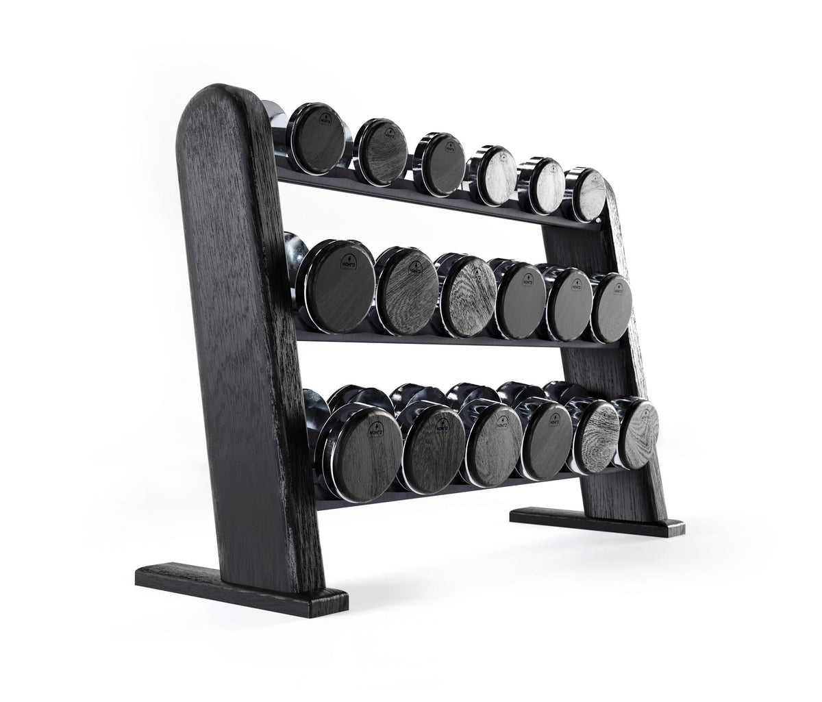 NOHRD Dumbbell Set &amp; Rack