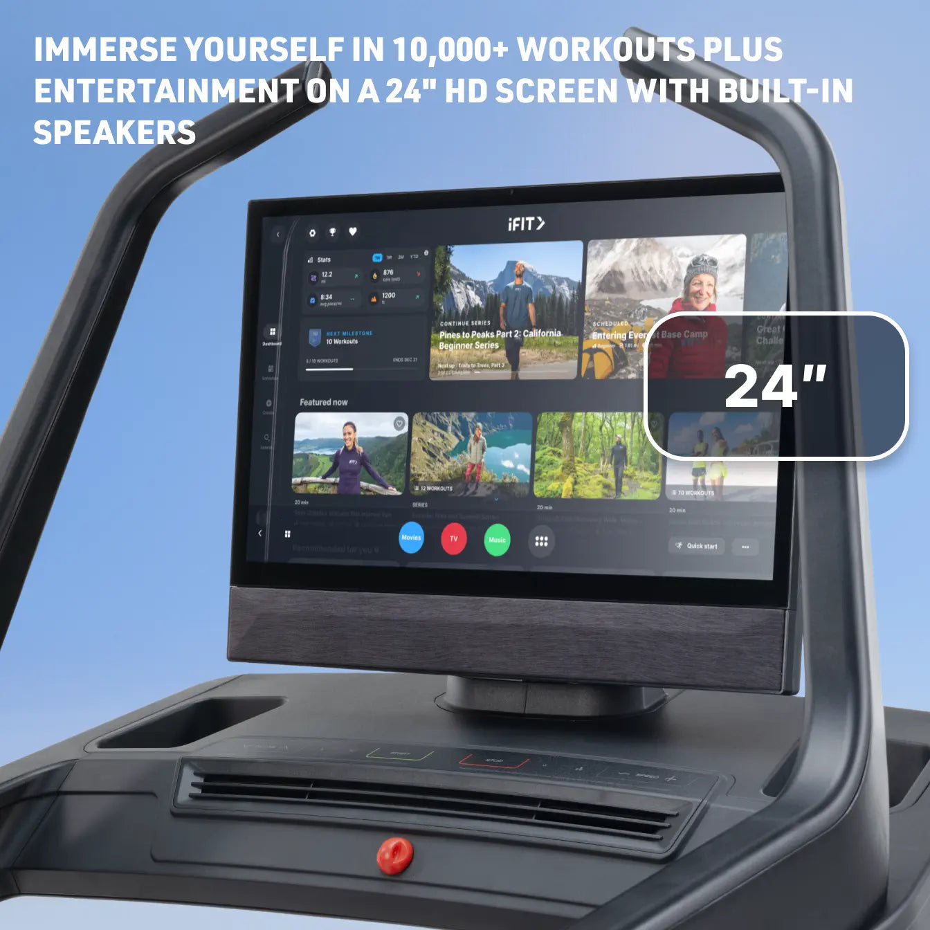 NordicTrack X24 Treadmill