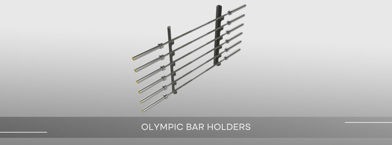 Olympic Bar Holders | Barbell Holder Banner
