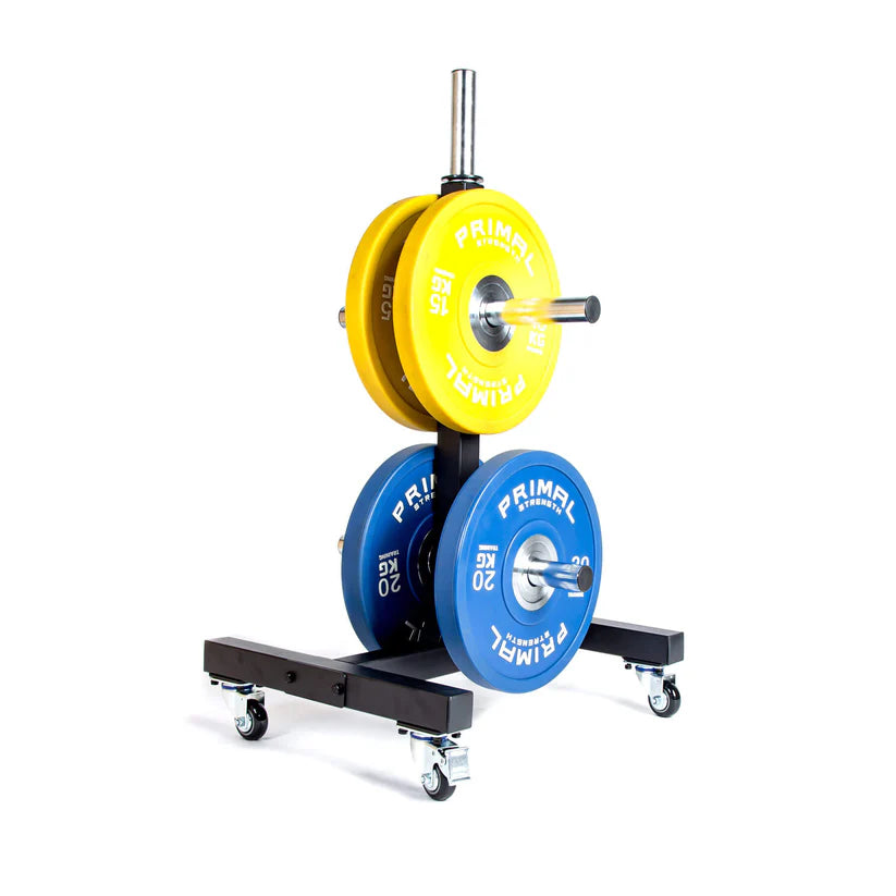 Primal Pro Series Bumper Plate Rack with Wheels