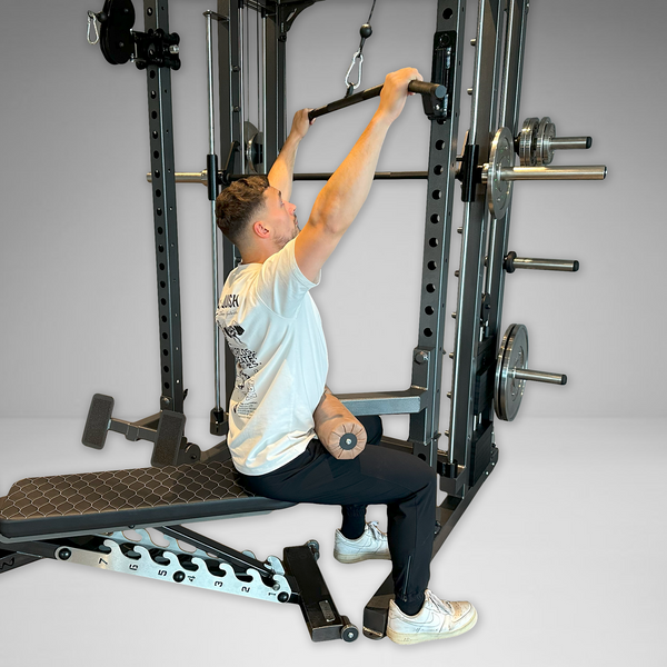 Thick Grip Lat Pulldown Bar Attachment - Watson Gym Equipment