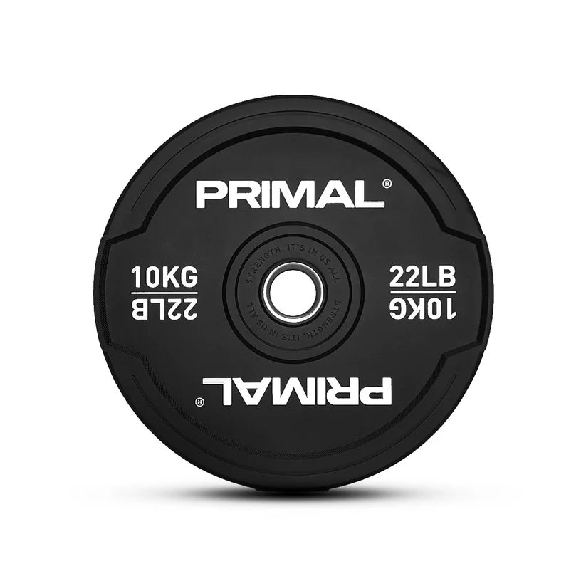 Primal Pro Series Black Rubber Bumper Plates