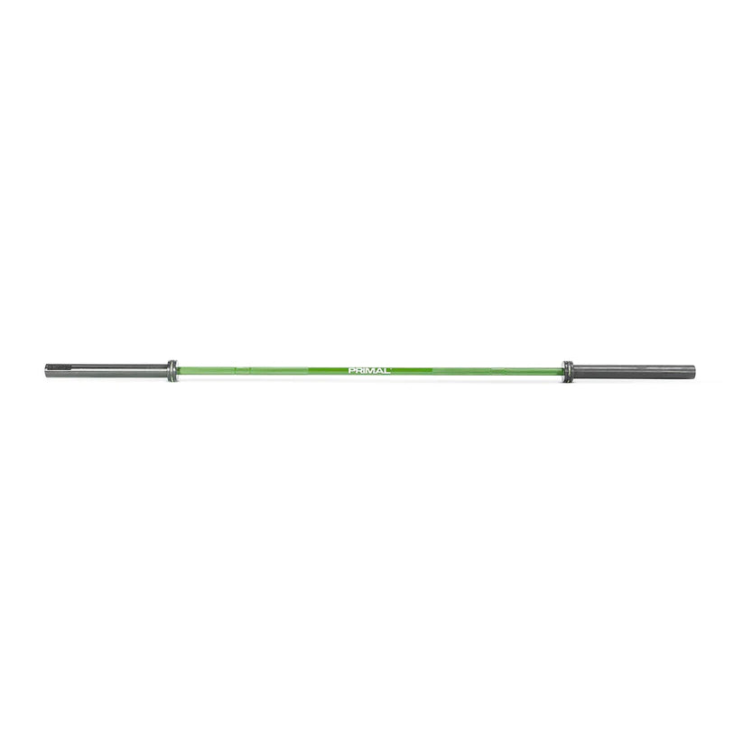 Primal Pro Series 8 Needle Dual Knurl 20kg Olympic Bar - Teflon Coating
