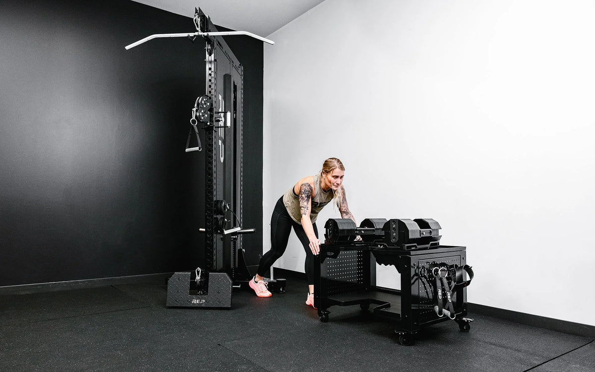 REP Dumbbell Storage Cart