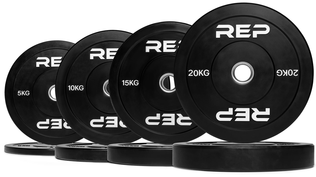 REP Black Bumper Plates
