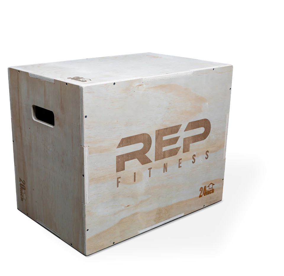 REP 3 in 1  Wood Plyo Boxes
