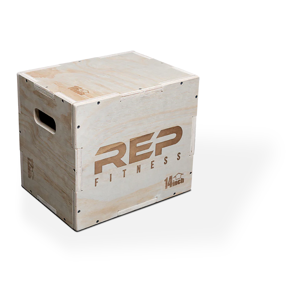 REP 3 in 1  Wood Plyo Boxes