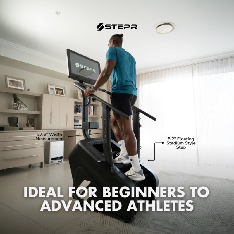 STEPR+ Stair Climber Connected 27&quot; HD Touchscreen