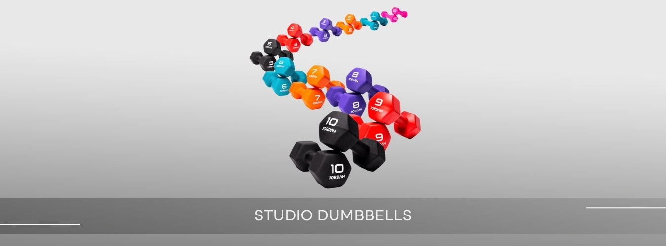 Studio Dumbbell | Neo Hex Dumbbells Banner