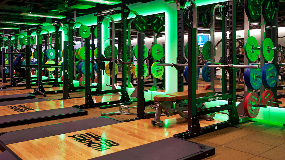 hammer strength for school & university gym designs  