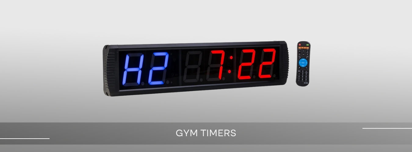 Digital Gym Clock Timer | CrossFit Wall Clock Banner
