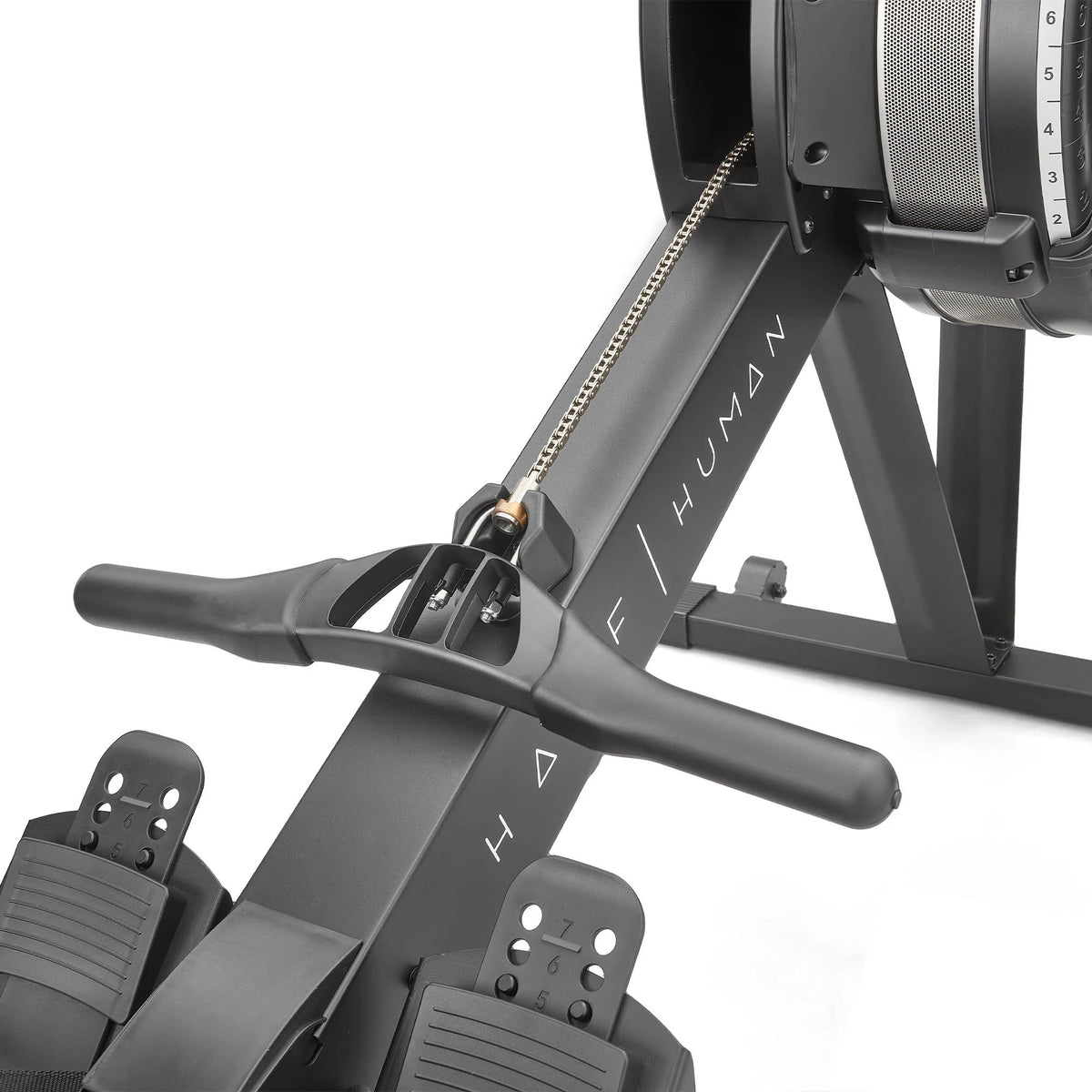 Half Human Air Rowing Machine