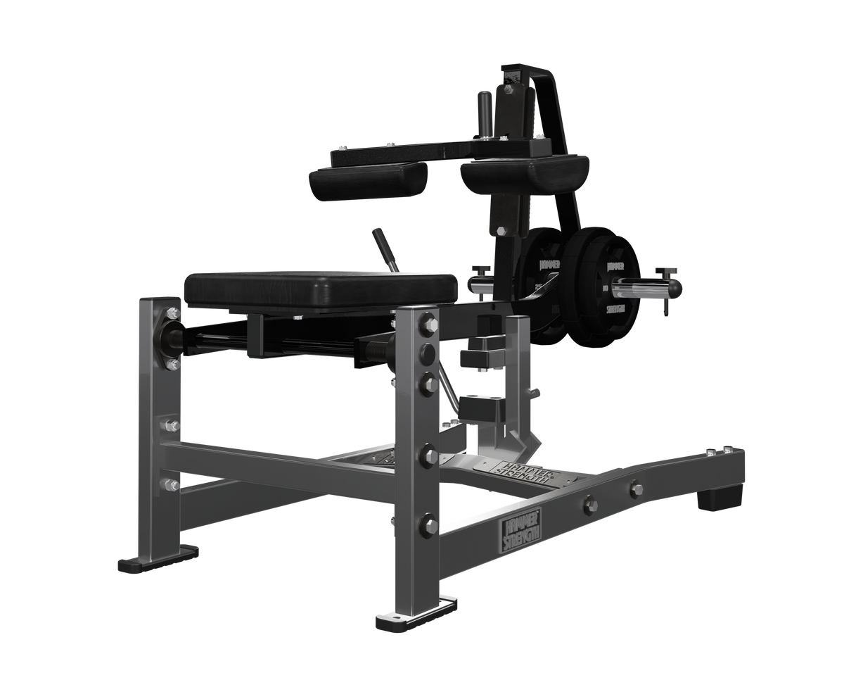 Hammer Strength Seated Calf Raise Plate Loaded
