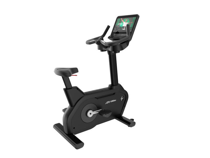 Life Fitness Integrity + Lifecycle Upright Bike with SE4HD Console