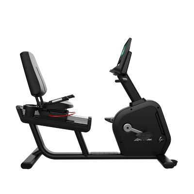 Life Fitness Integrity + Lifecycle Recumbent Bike with SE4HD Console