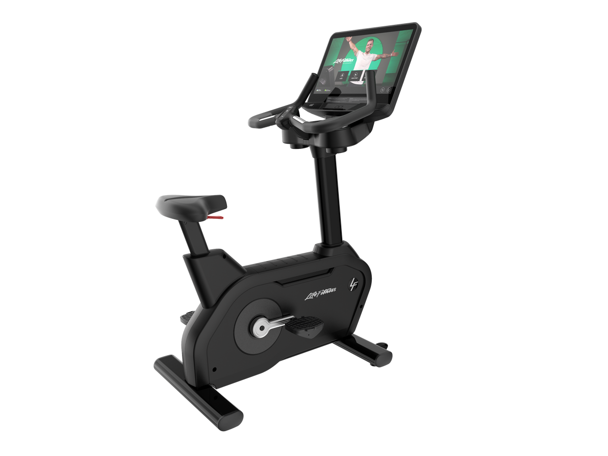Life Fitness Integrity + Lifecycle Upright Bike with SE4HD Console