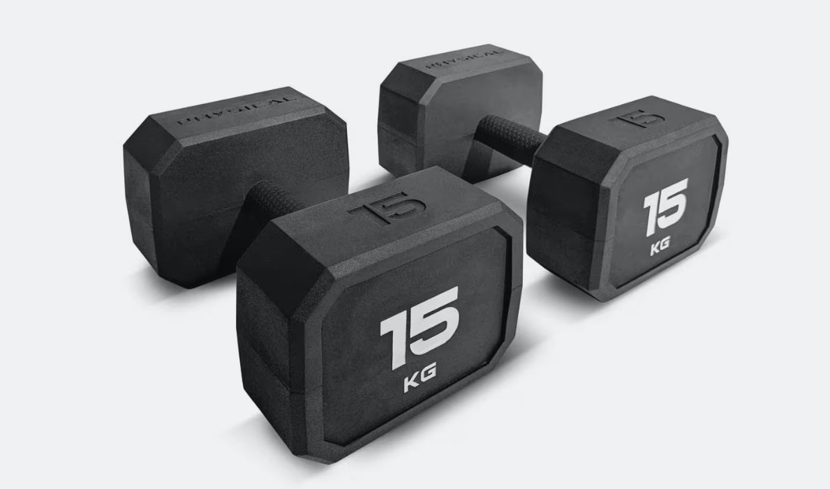 Physical RBX Studio Rubber Dumbbells