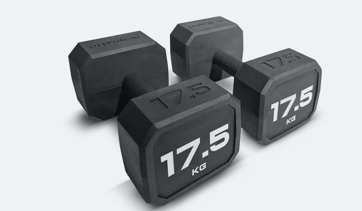 Physical RBX Studio Rubber Dumbbells